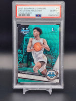 2023 Bowman U Chrome Zaccharie Risacher Aqua Wave /199 #9 PSA 10 Gem Mint - WC