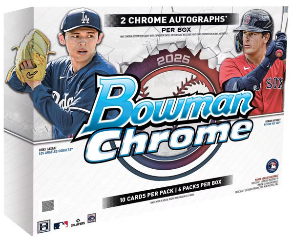 2025 Bowman Chrome Baseball Hobby Box