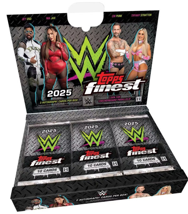 2025 Topps Finest WWE Hobby Box