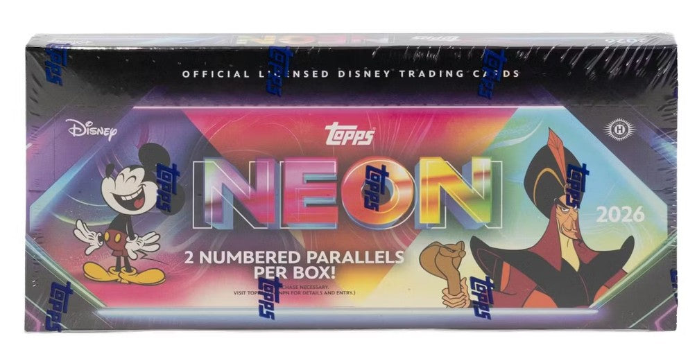 2026 Topps Disney Neon Hobby Box