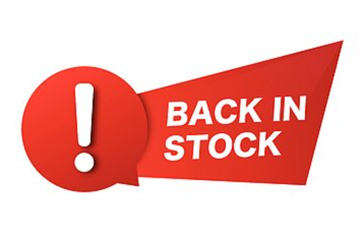 Back in Stock