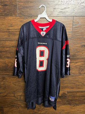 Houston Texans Jersey - Reebok David Carr #8 Football Jersey