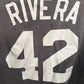 VTG NY Yankees T-shirt Jersey Mariano Rivera 42 Majestic L