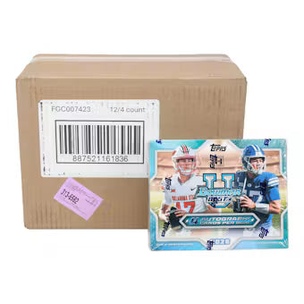 2026 Bowman University Best Football Hobby 12-Box Case (Presell)