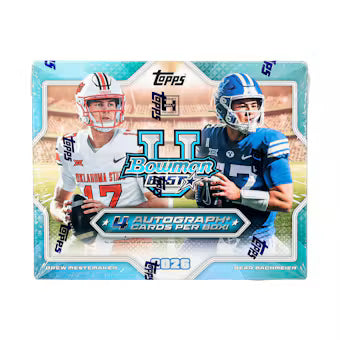 2026 Bowman University Best Football Hobby Box