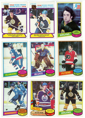 1980-81 O-PEE-CHEE HOCKEY COMPLETE SET BREAK - 14 CARDS PER BOX! 2 HOFERS PER BOX!