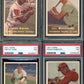 1957 TOPPS BASEBALL COMPLETE PSA GRADED SET BREAK – 1 CARD PER BOX! ALL PSA 7 OR HIGHER!