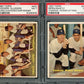 1957 TOPPS BASEBALL COMPLETE PSA GRADED SET BREAK – 1 CARD PER BOX! ALL PSA 7 OR HIGHER!