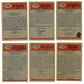 1955 BOWMAN FOOTBALL COMPLETE SET BREAK – 5 CARDS PER BOX! (1) HOFER OR STAR PER BOX!
