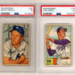 1952 BOWMAN BASEBALL COMPLETE GRADED SET BREAK - 2 GRADED CARDS PER BOX!