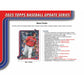 2025 Topps Update Series Baseball Jumbo Box (Presell)