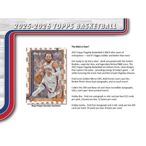 2025/26 Topps Flagship Basketball 7-Pack Blaster Box