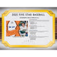 2025 Topps Five Star Baseball Hobby Box