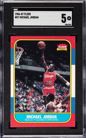 1986-87 to 1989-90 Fleer Basketball Multi-Set Break – 4 Graded Cards per Box!