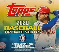 2020 Topps Update Series Baseball Hobby Jumbo Box