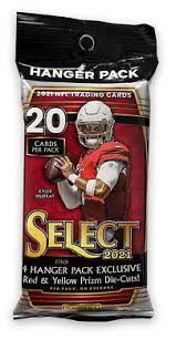 2021 Panini Select Football Hanger Pack (Red & Yellow Prizms!)