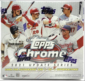 2021 Topps Chrome Update series Mega Box