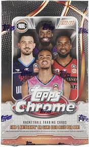 2022-23 Topps Chrome NBL Basketball Hobby Box