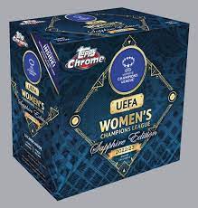 2022-23 Topps UEFA Womens Champions League Chrome Sapphire