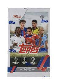 2022-23 Topps UEFA Club Competitions Soccer Hobby Box