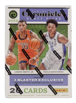 2022/23 Panini Chronicles Draft Picks Basketball 5-Pack Blaster Box (Pink Parallels!)