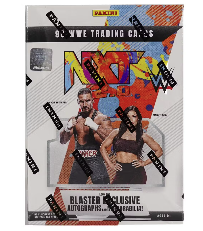 2022 Panini WWE NXT Wrestling 6-Pack Blaster Box