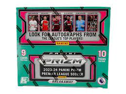 2023-24 Panini Prizm Premier League EPL Soccer Breakaway Box