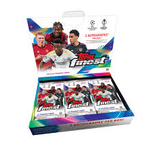 2023-24 Topps UEFA Club Competitions Finest Soccer Hobby Box
