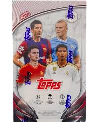 2023-24 Topps UEFA Club Competitions Soccer Hobby Box