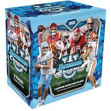 2023 Bowman University Chrome Football Sapphire Edition - Hobby Box