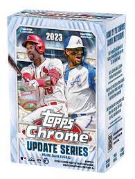 2023 Topps Chrome Update Series Baseball 7-Pack Blaster Box