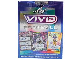 2024 Leaf Vivid Football Hobby Box