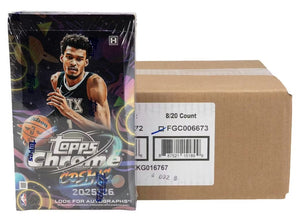 2025/26 Topps Cosmic Chrome Basketball Hobby 8-Box Case