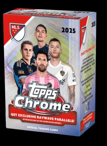 2025 Topps Chrome MLS League Value Box (Presell)