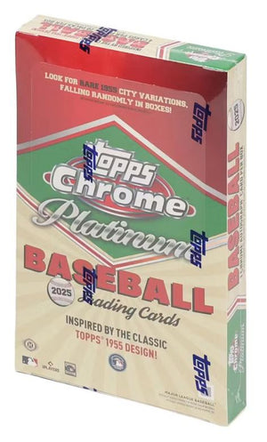 2025 Topps Chrome Platinum '55 Baseball Hobby 12-Box Case (Presell)