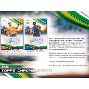 2025 Topps Chrome Tennis Breaker's Delight Box