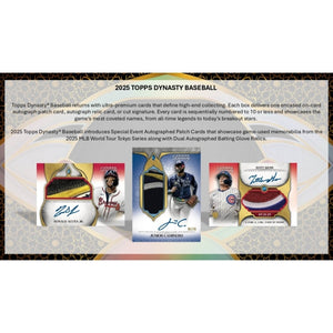 2025 Topps Dynasty Baseball Hobby Box
