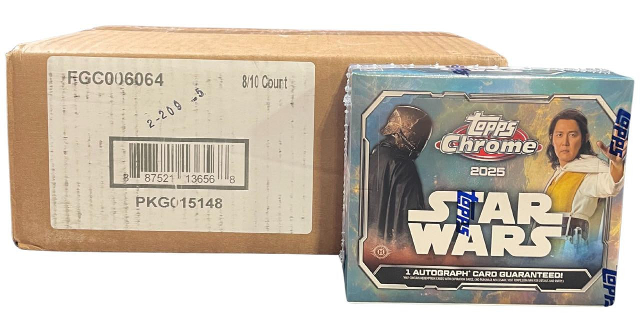 Star Wars Chrome Hobby 8-Box (Topps 2025) Case