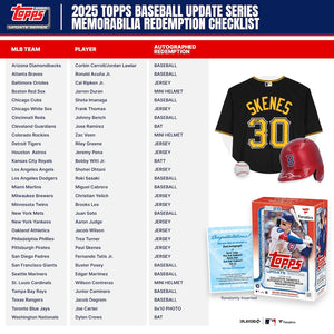 2025 Topps Update Series Baseball Fanatics Exclusive Value Box