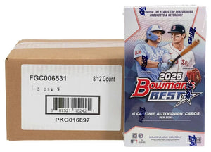 2025 Bowman's Best Baseball Hobby 8-Box Case