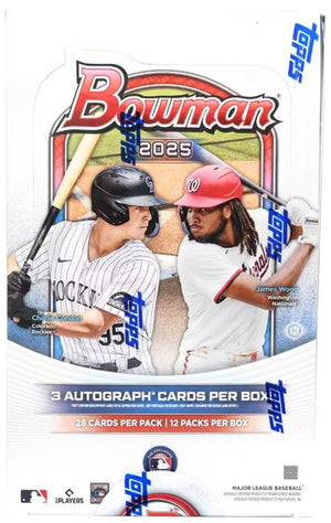 2025 Bowman Baseball Hobby Jumbo Box