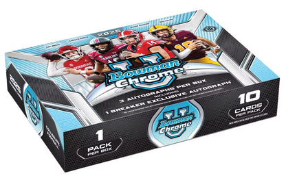 2025 Bowman University Chrome Football Breaker Delight Box