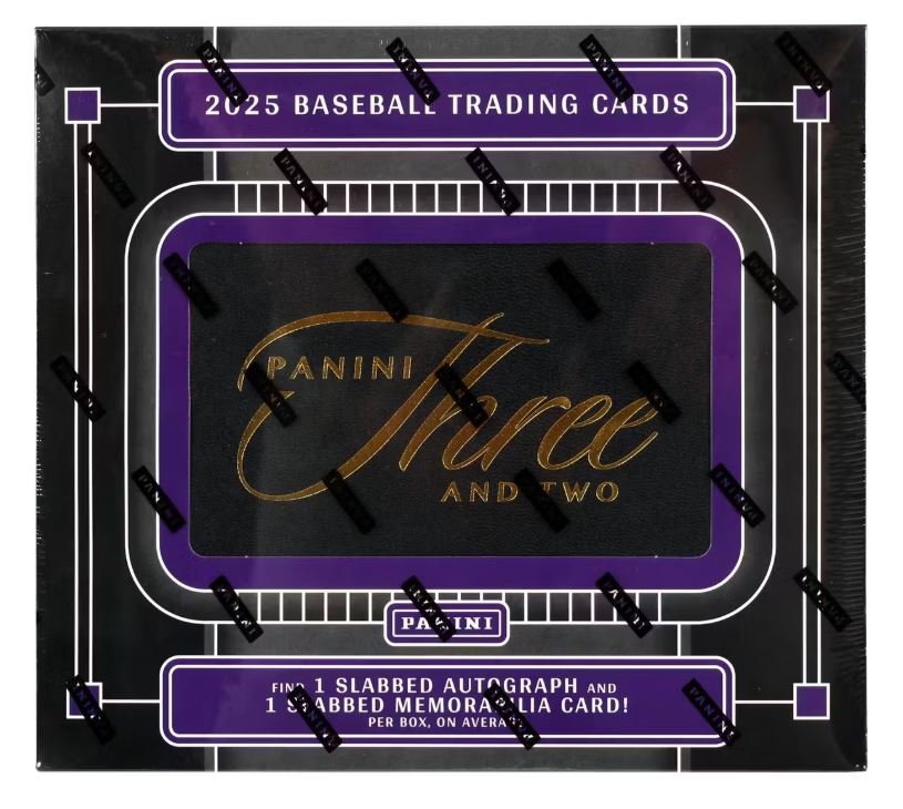 2025 Panini Three and Two Baseball Hobby Box