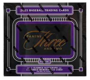 2025 Panini Three and Two Baseball Hobby Box