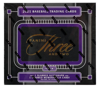 2025 Panini Three and Two Baseball Hobby Box