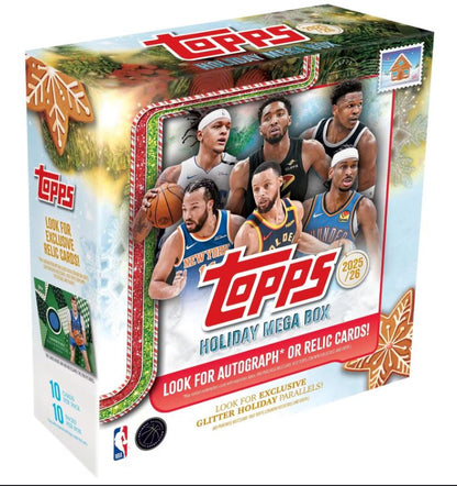 2025/26 Topps Holiday Basketball Mega Box