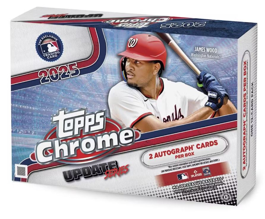 2025 Topps Chrome Update Series Baseball Breaker Delight Box (Presell)