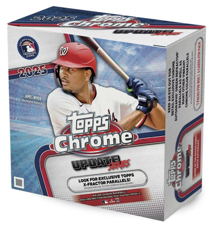 2025 Topps Chrome Update Series Baseball Mega Box (Presell)