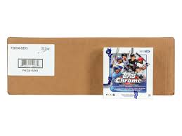 2025 Topps Chrome Baseball Logofractor Edition 20-Box Case