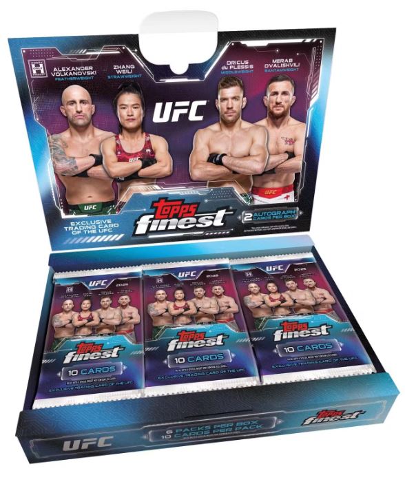 2025 Topps UFC Finest Hobby Box